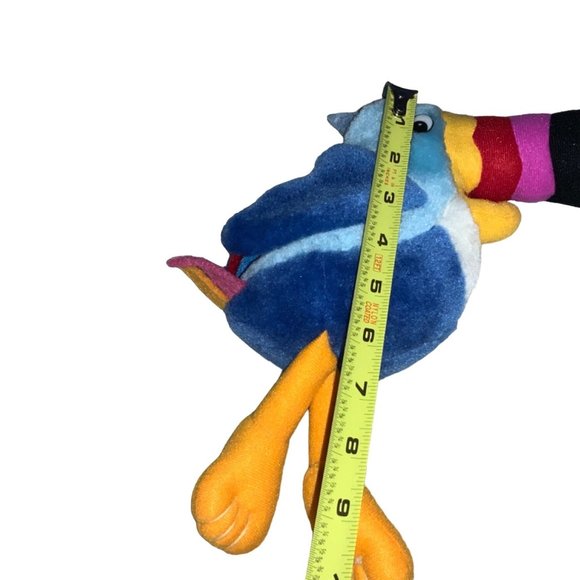 Kellogg's Froot Loops Toucan Sam Vintage 1994 1996 Stuffed Bird Toy Animal - Picture 5 of 10